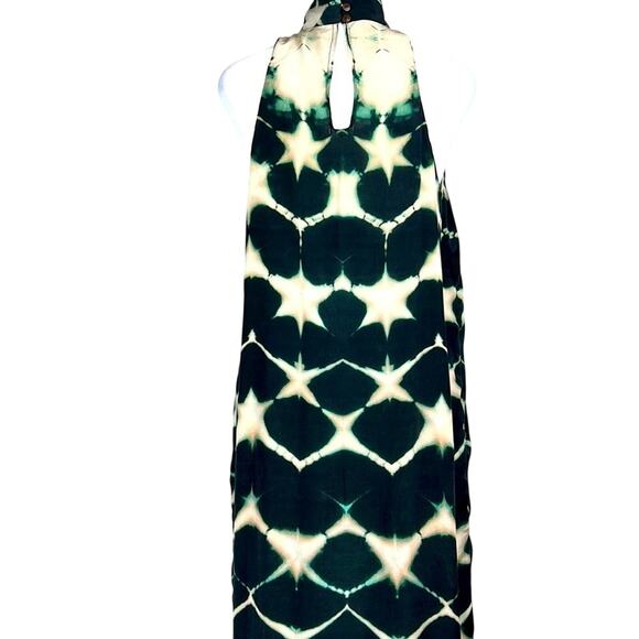 𝅺Anthropologie Laura Siegel Silk Dress Made in India Size S Boho Handcrafted - Picture 4 of 9